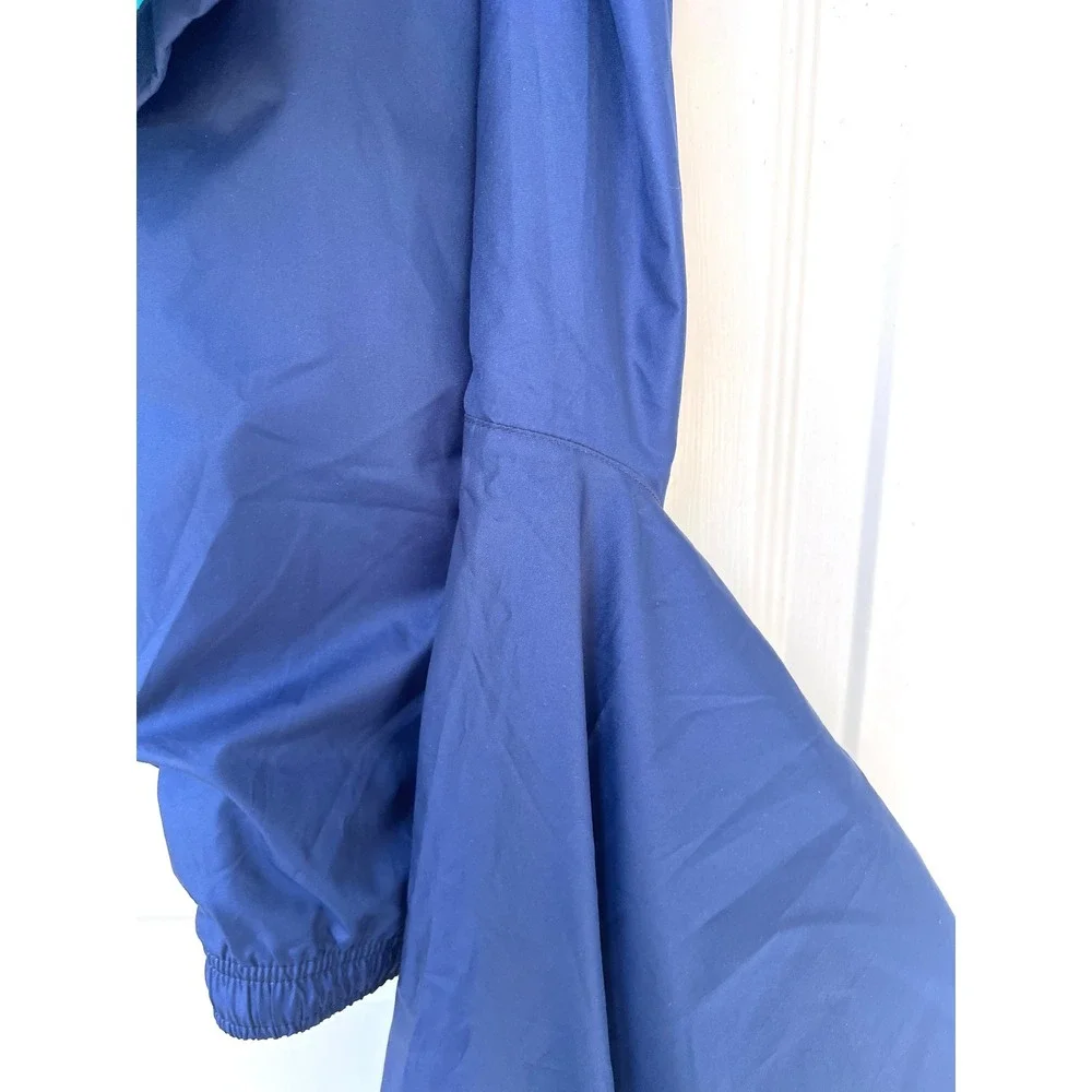 Vintage Adidas Wind Pants Mens Medium Blue Mesh Lined Ankle Zip Y2K Tracksuit